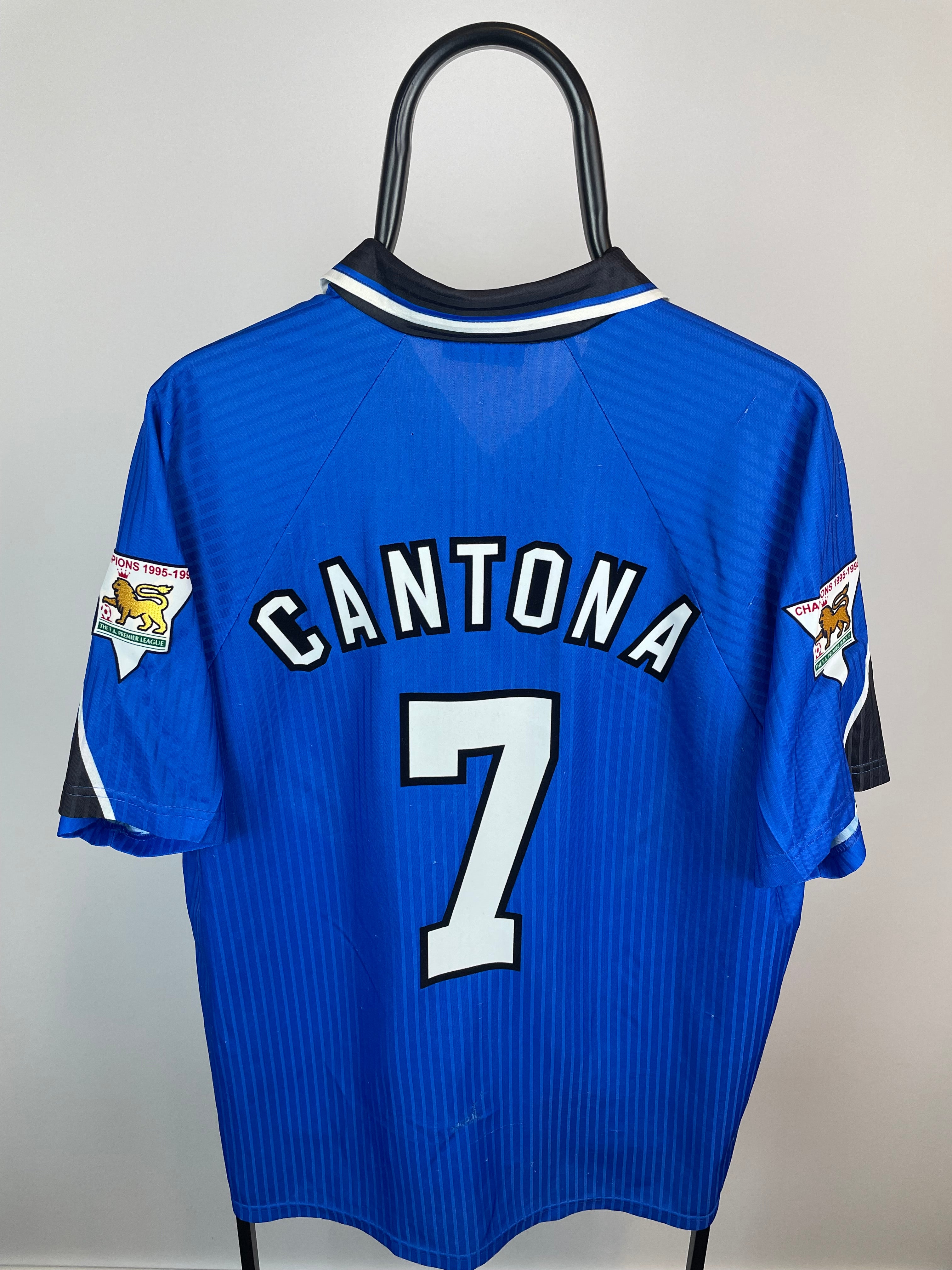 Eric Cantona Manchester United 96/97 3 trøje - XXL