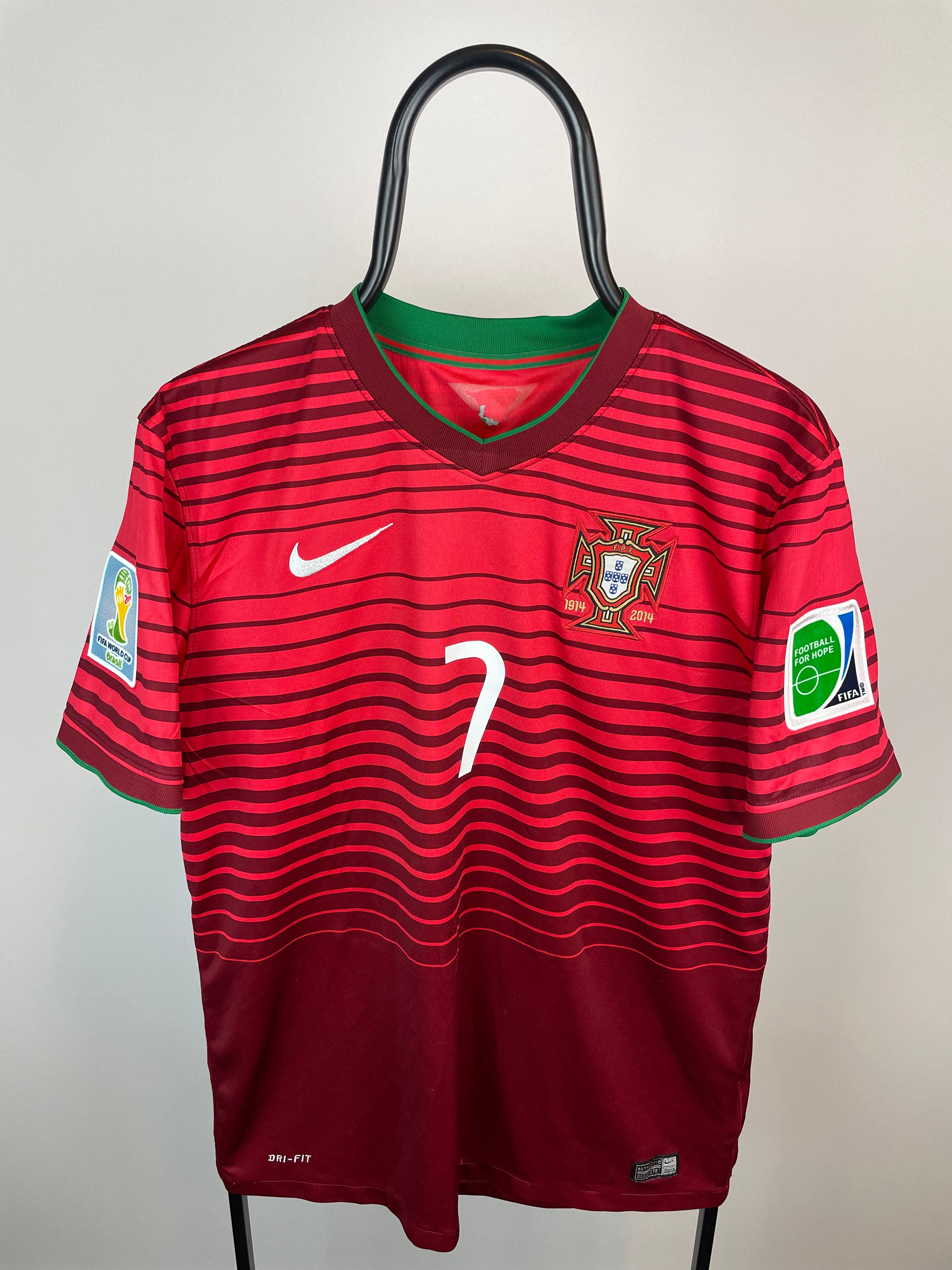 Cristiano Ronaldo Portugal 14/16 hjemmebanetrøje - L