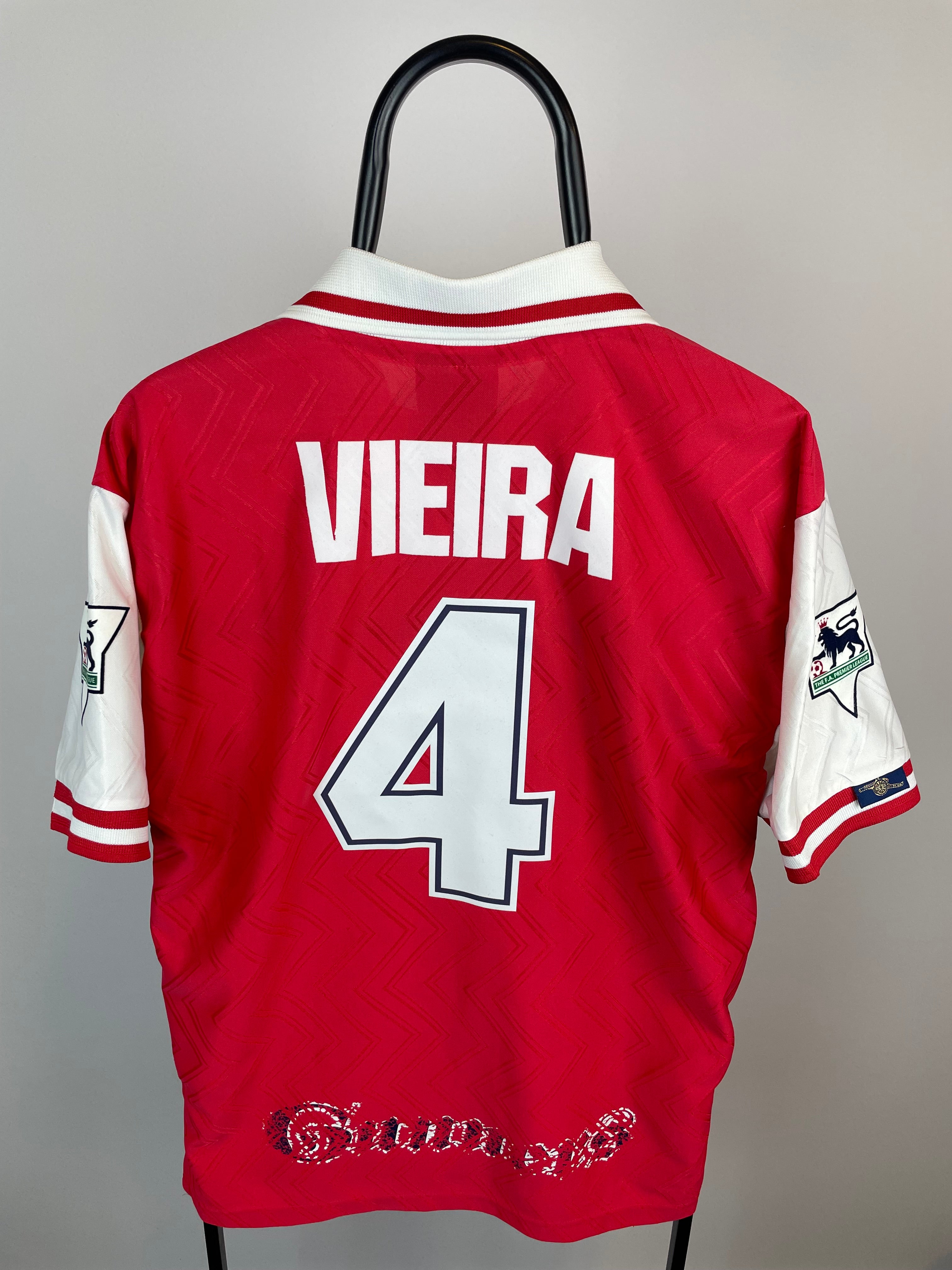 Patrick Vieira Arsenal 96/97 hjemmebanetrøje - L