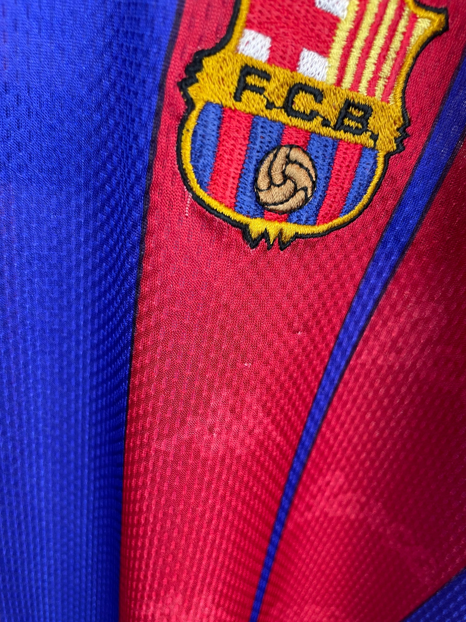 Pep Guardiola Barcelona 97/98 hjemmebanetrøje - M