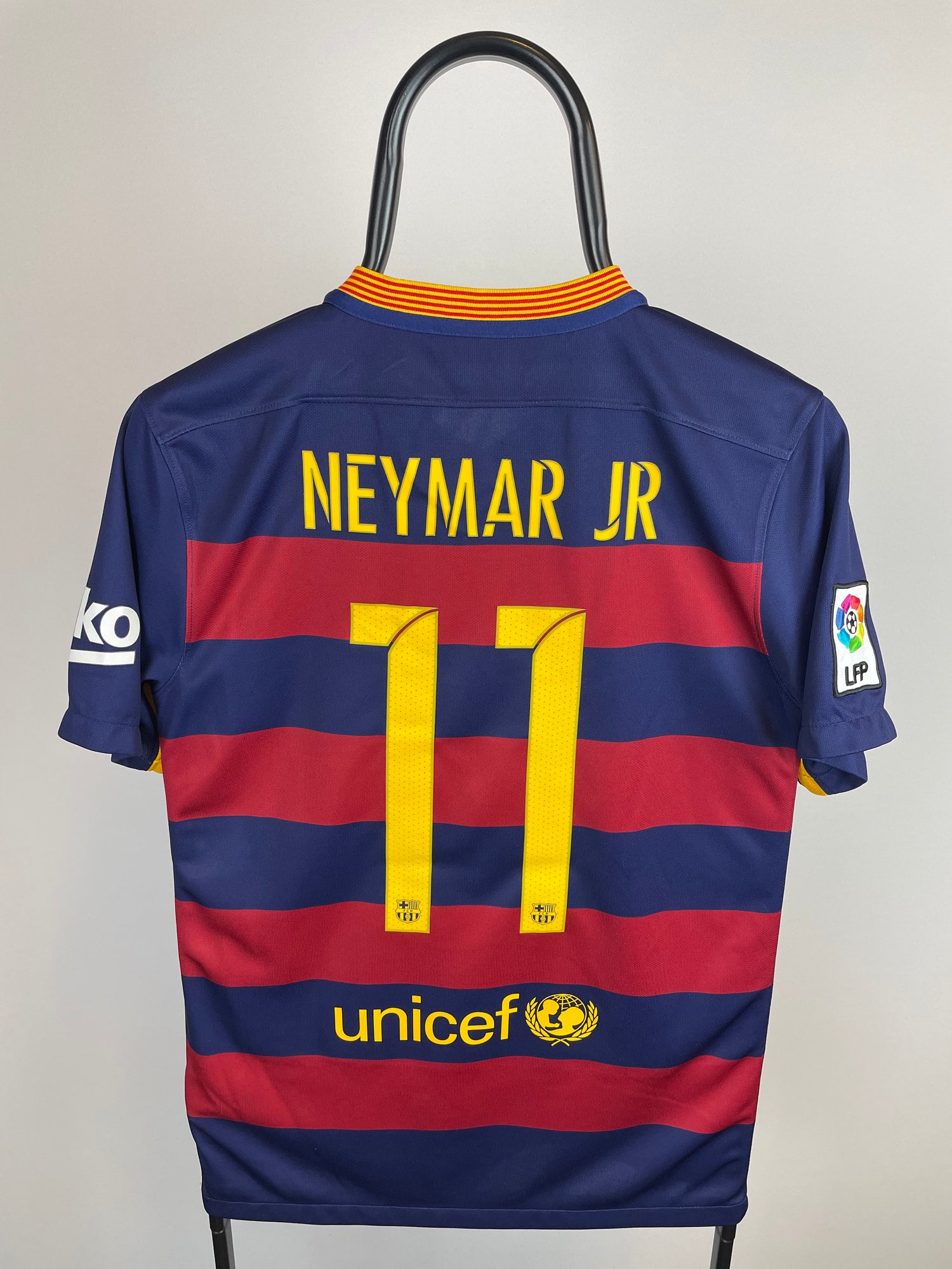 Neymar Jr Barcelona 15/16 hjemmebanetrøje - S