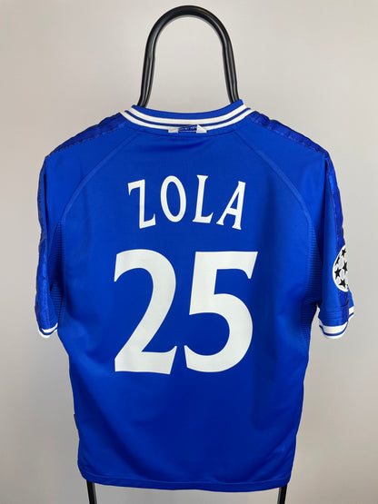 Gianfranco Zola Chelsea 99/01 hjemmebanetrøje - M