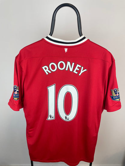 Wayne Rooney Manchester United 11/12 hjemmebanetrøje - XL