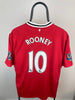 Wayne Rooney Manchester United 11/12 hjemmebanetrøje - XL