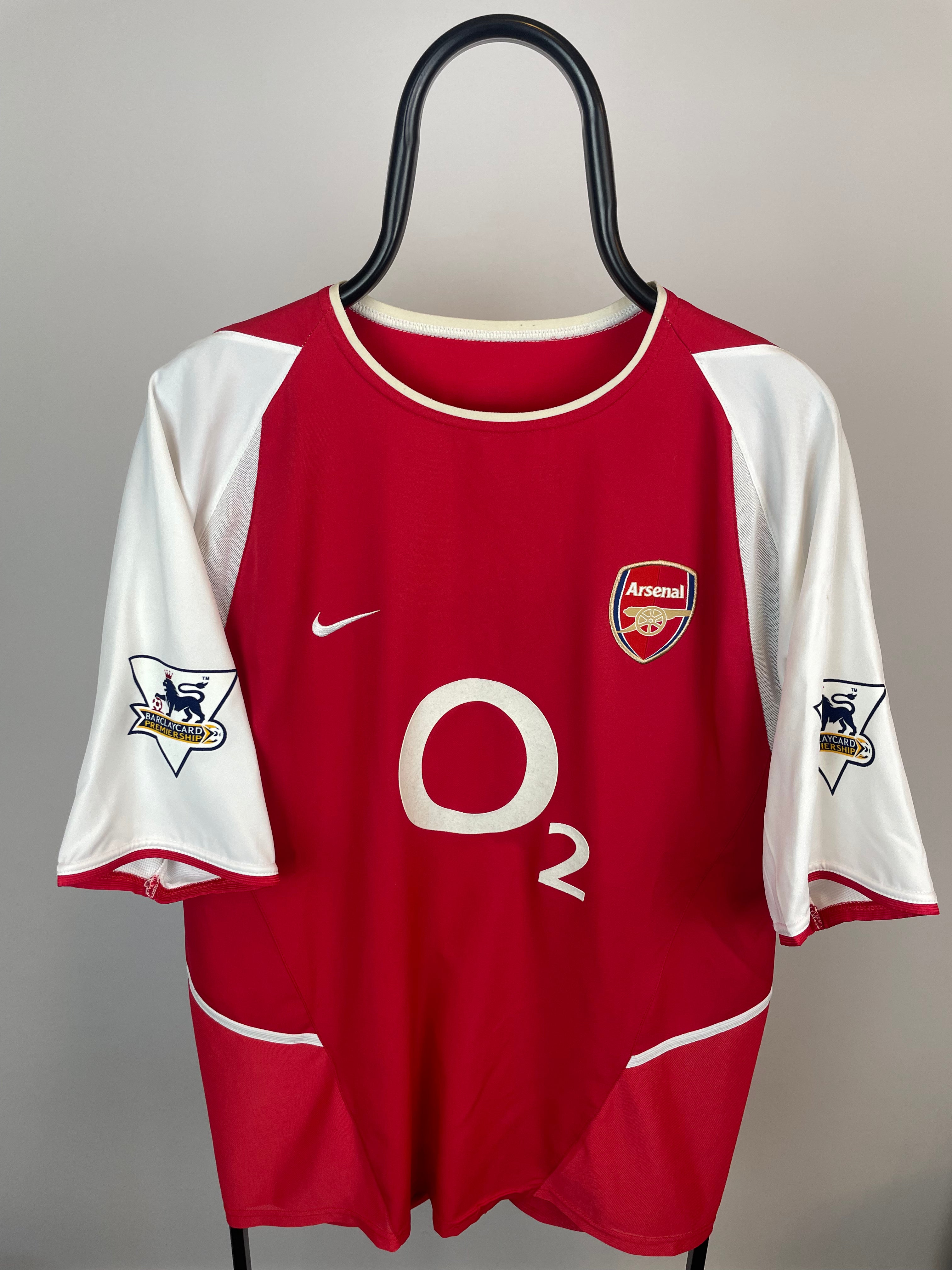 Thierry Henry Arsenal 02/04 hjemmebanetrøje - XL