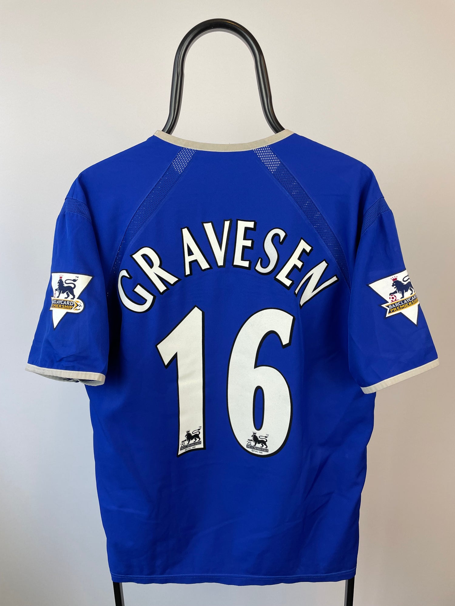 Thomas Gravesen Everton 03/04 hjemmebanetrøje - M