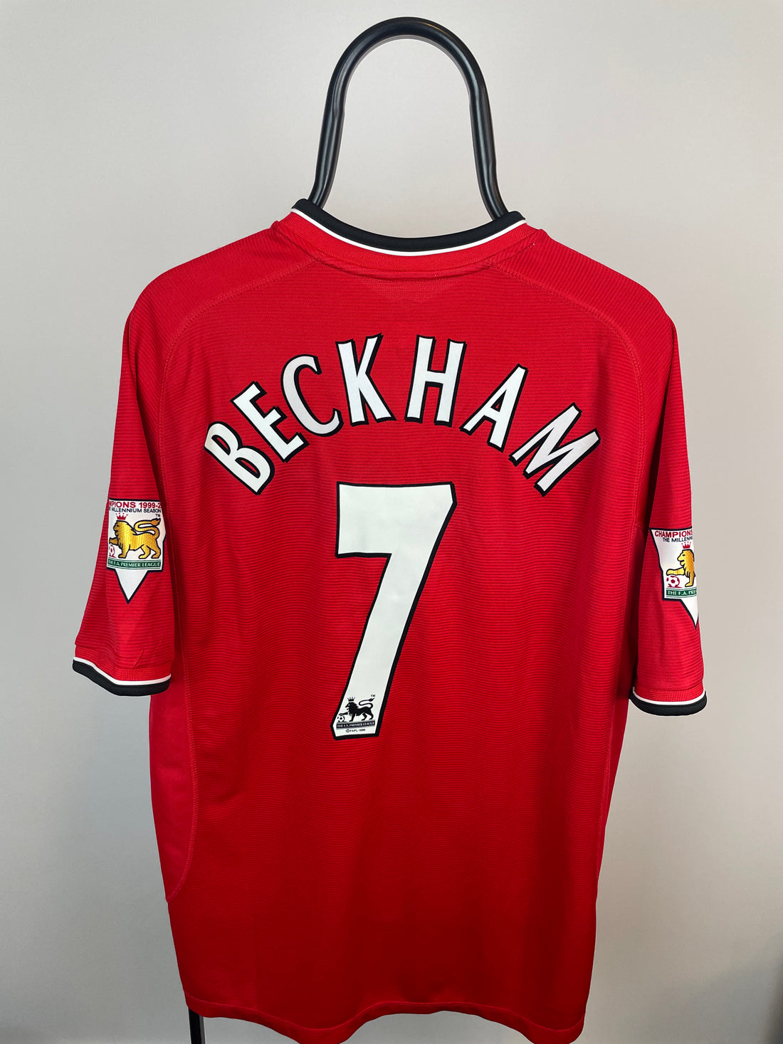 David Beckham Manchester United 00/02 hjemmebanetrøje - XL
