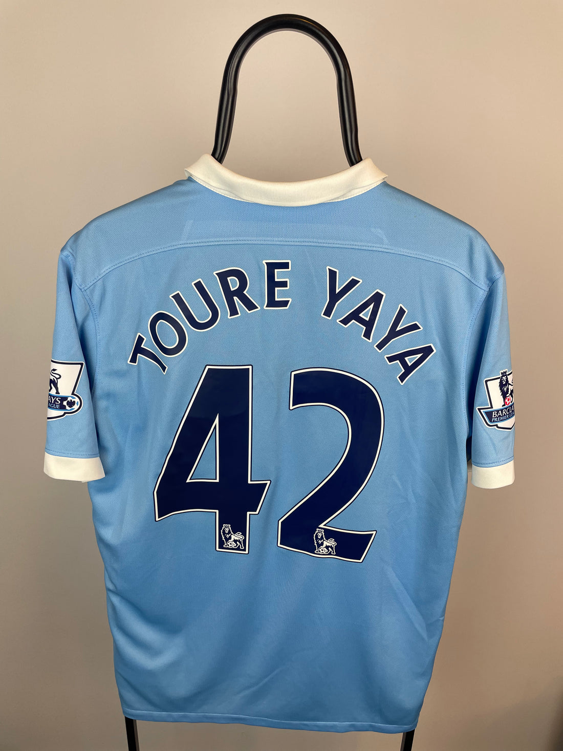 Yaya Touré Manchester City 15/16 hjemmebanetrøje - L