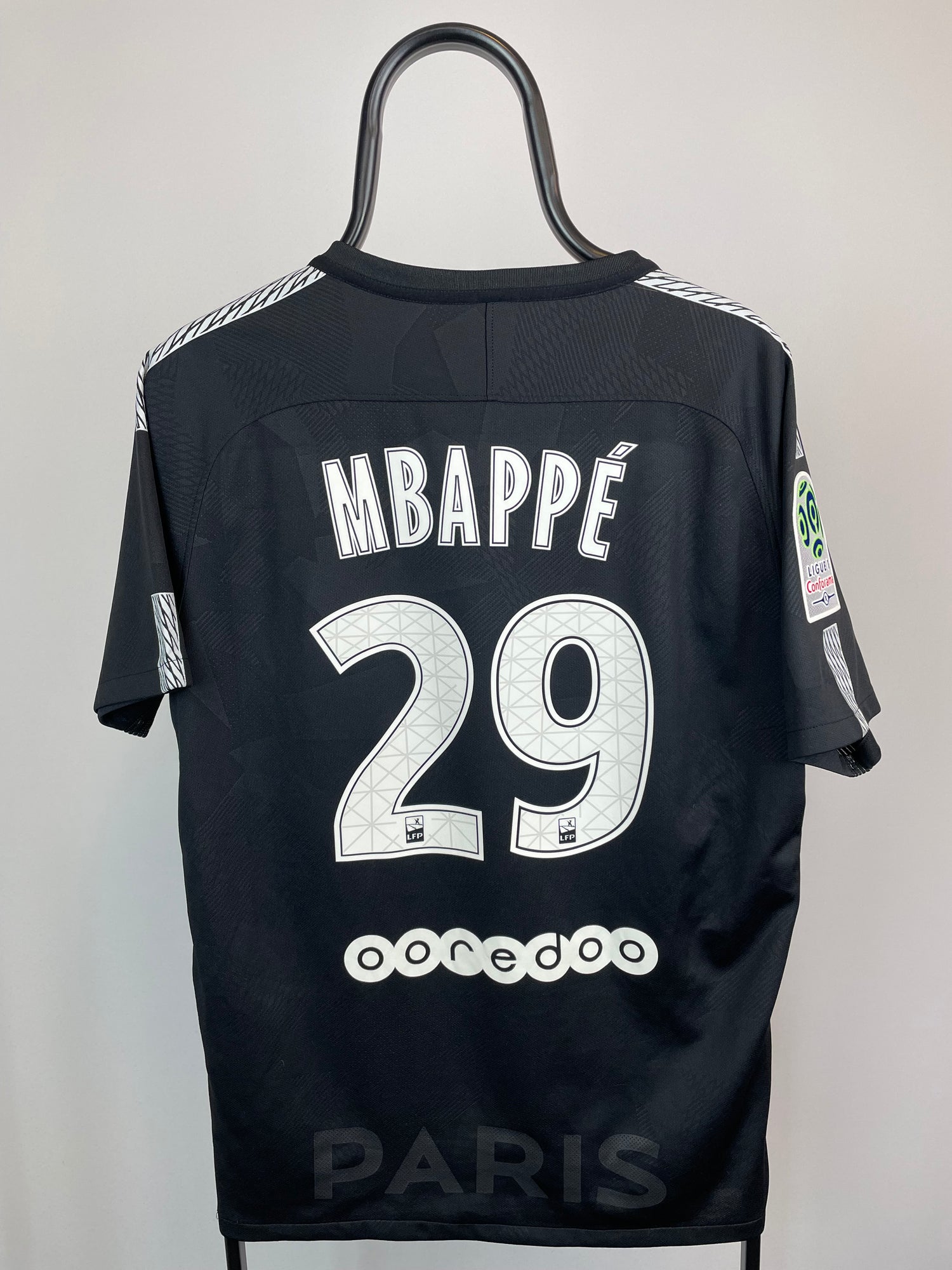 Kylian Mbappe PSG 17/18 3 trøje - L