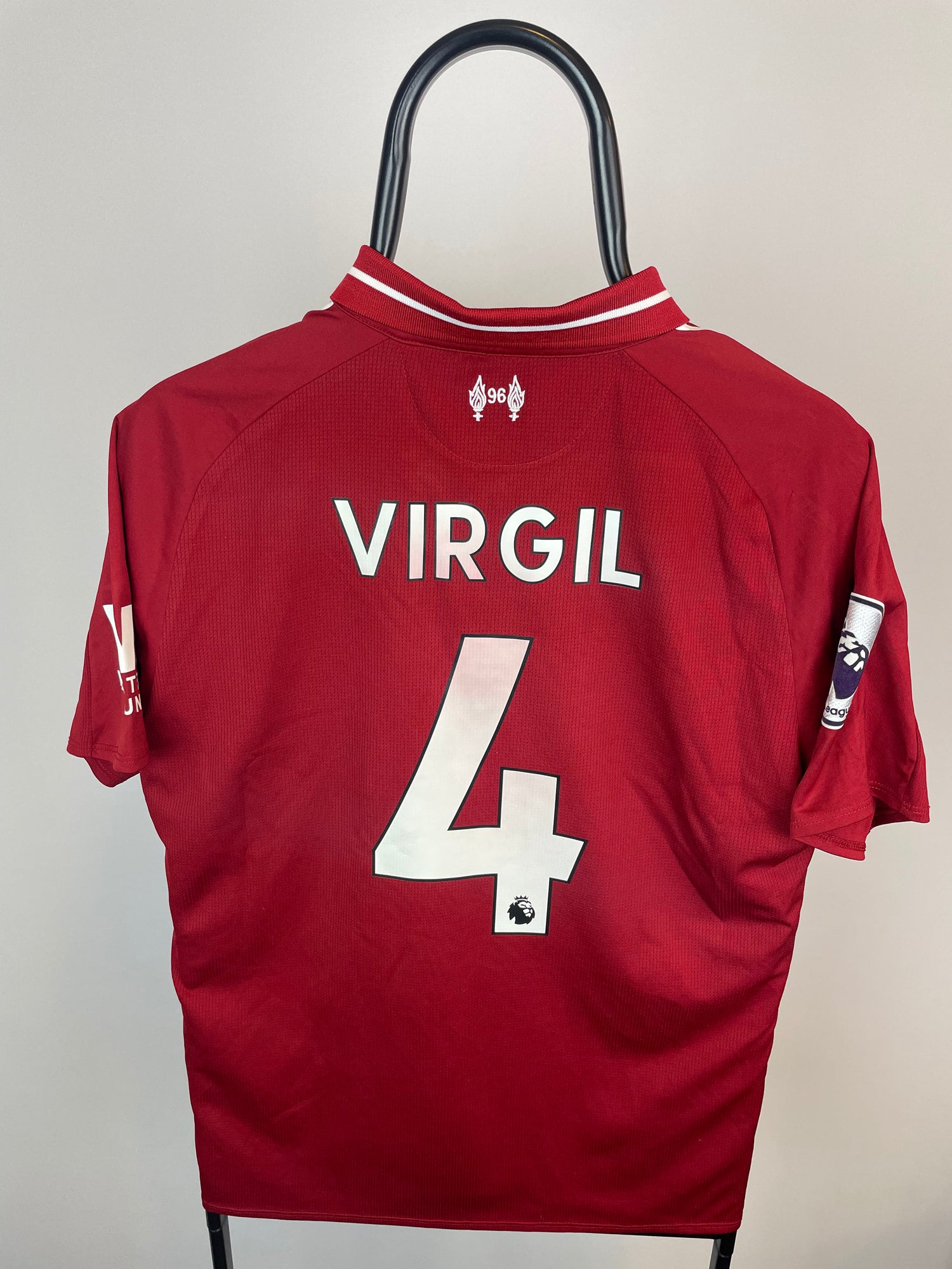 Virgil Van Dijk Liverpool 18/19 hjemmebanetrøje - M