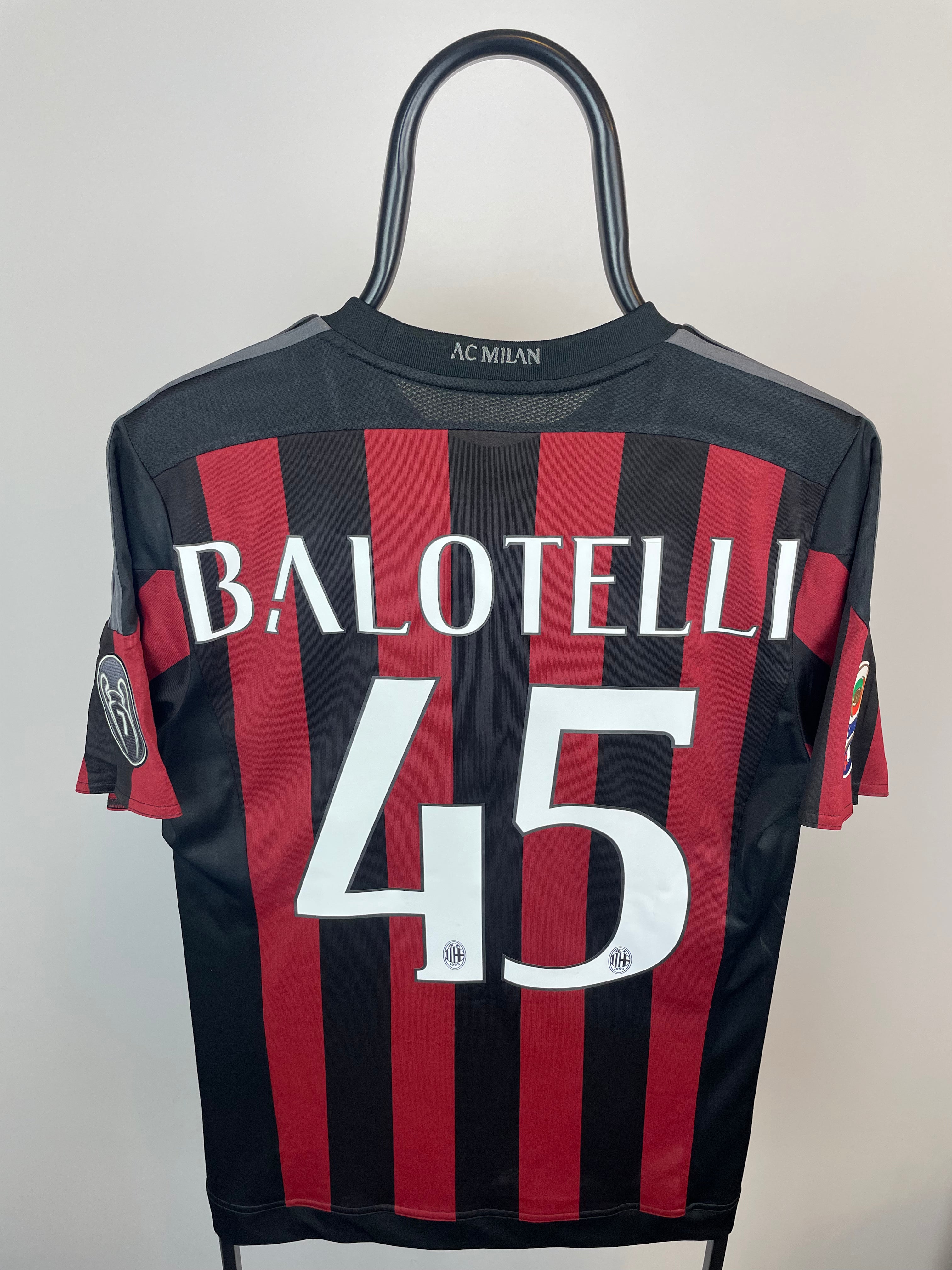 Mario Balotelli AC Milan 15/16 hjemmebanetrøje - M
