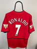Cristiano Ronaldo Manchester United 03/04 hjemmebanetrøje - L