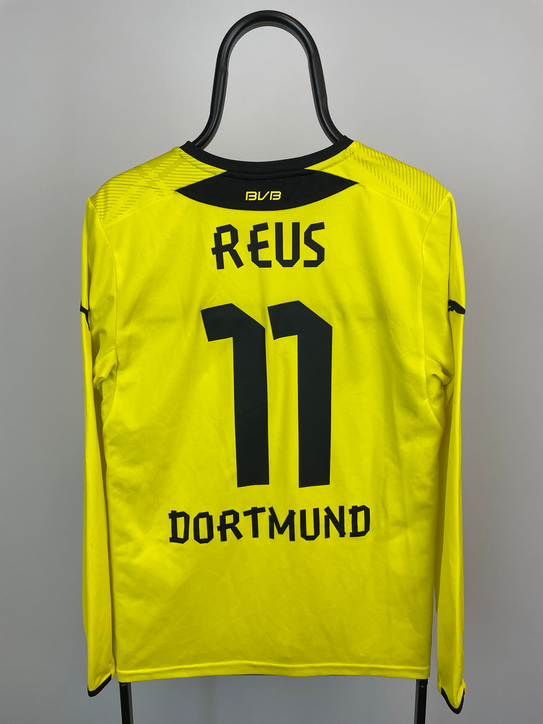 Marco Reus Dortmund 13/14 langærmet hjemmebanetrøje - M