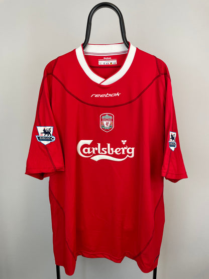 Steven Gerrard Liverpool 03/04 hjemmebanetrøje - XXXL