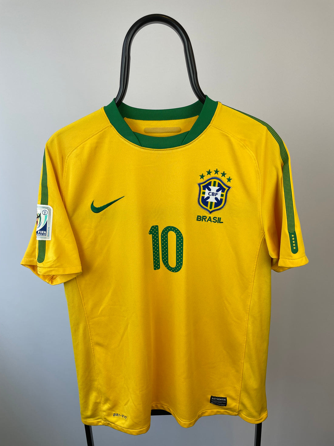 Kaká Brasilien 10/12 hjemmebanetrøje - M