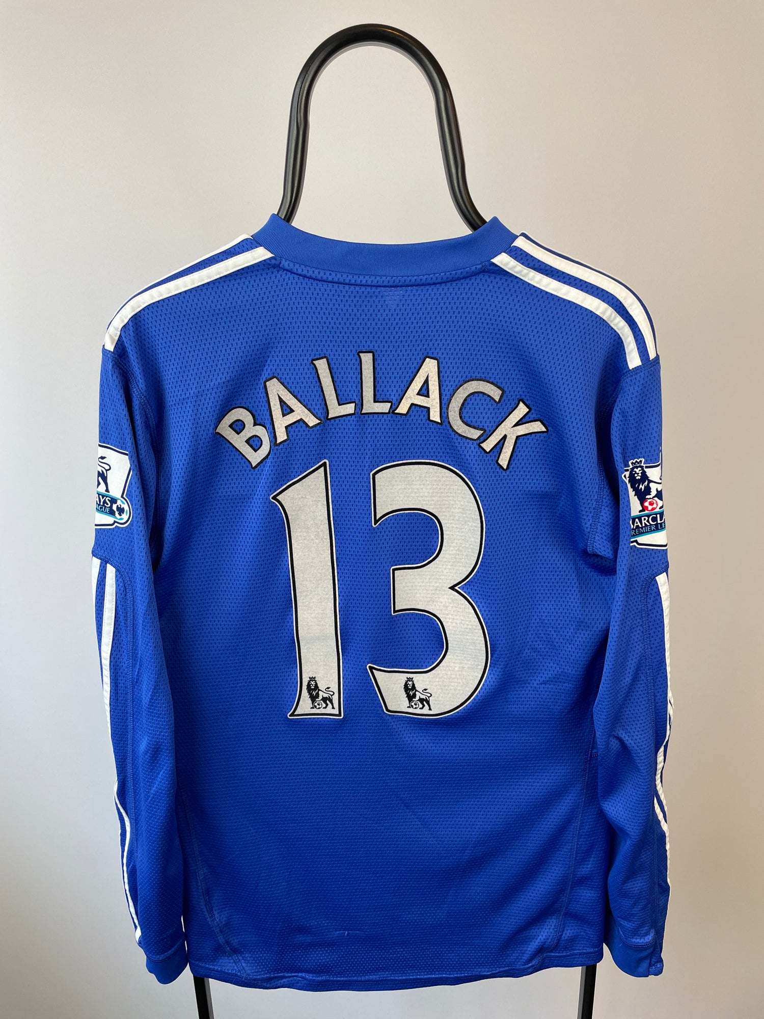 Michael Ballack Chelsea 09/10 langærmet hjemmebanetrøje - M