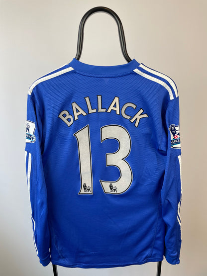 Michael Ballack Chelsea 09/10 langærmet hjemmebanetrøje - M