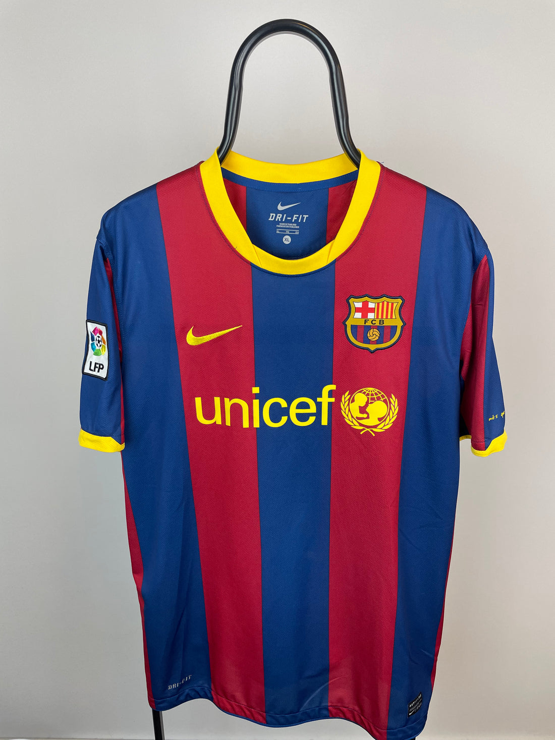 Lionel Messi Barcelona 10/11 hjemmebanetrøje - XL