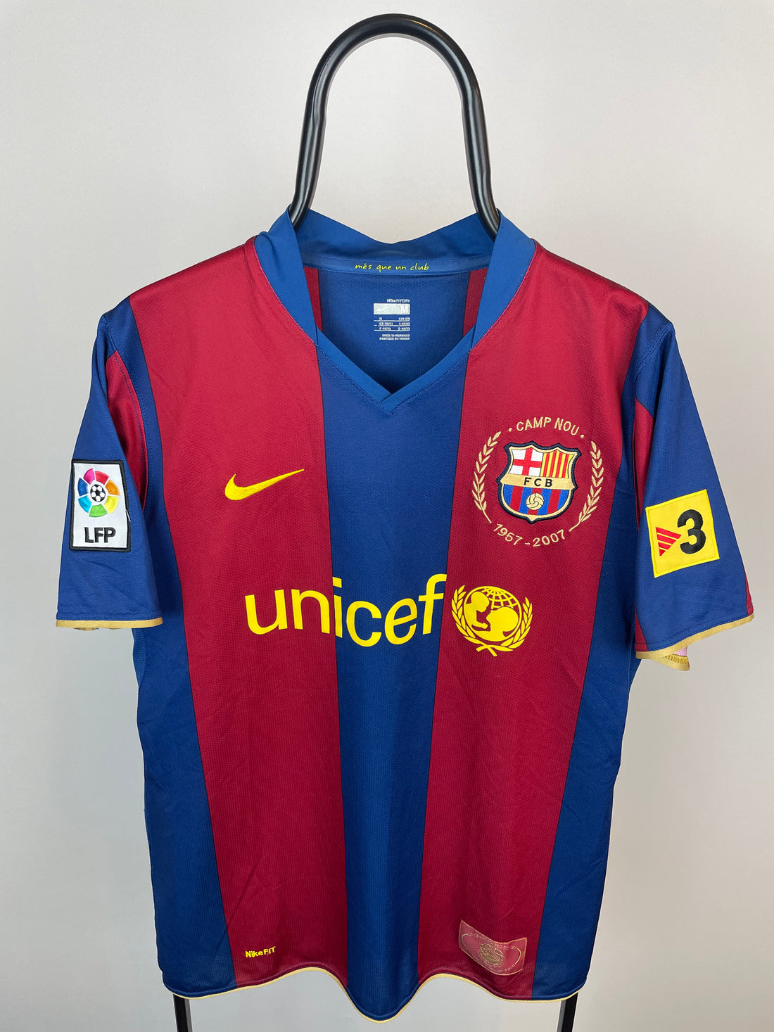 Xavi Barcelona 07/08 hjemmebanetrøje - M