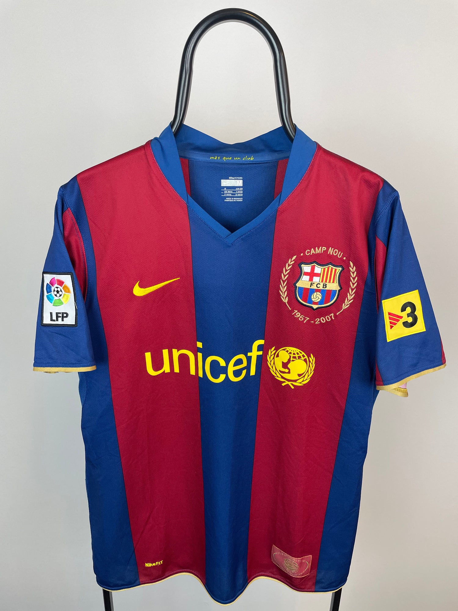 Xavi Barcelona 07/08 hjemmebanetrøje - M