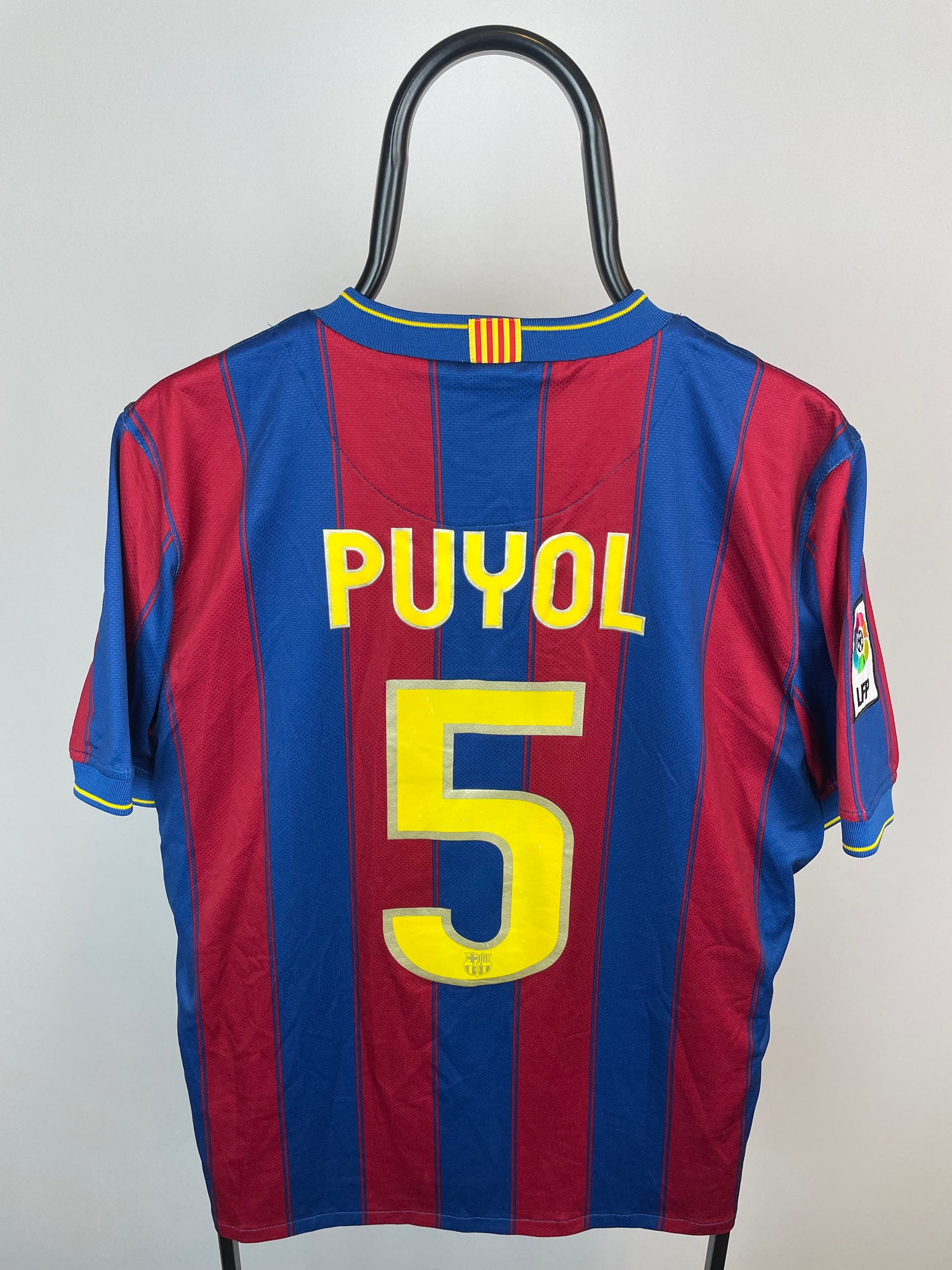 Carles Puyol Barcelona 09/10 hjemmebanetrøje - M