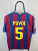 Carles Puyol Barcelona 09/10 hjemmebanetrøje - M