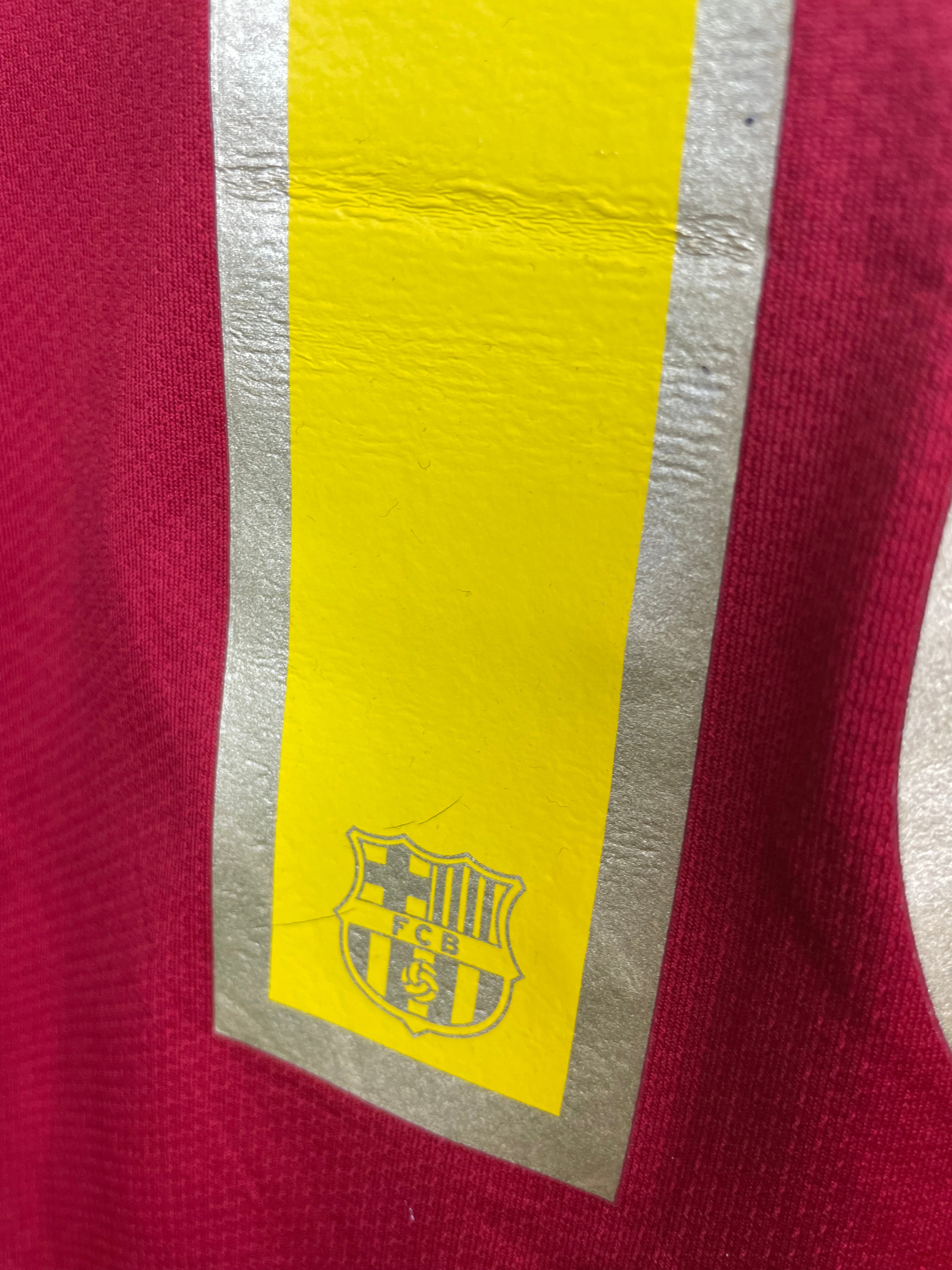 Lionel Messi Barcelona 08/09 langærmet hjemmebanetrøje - M