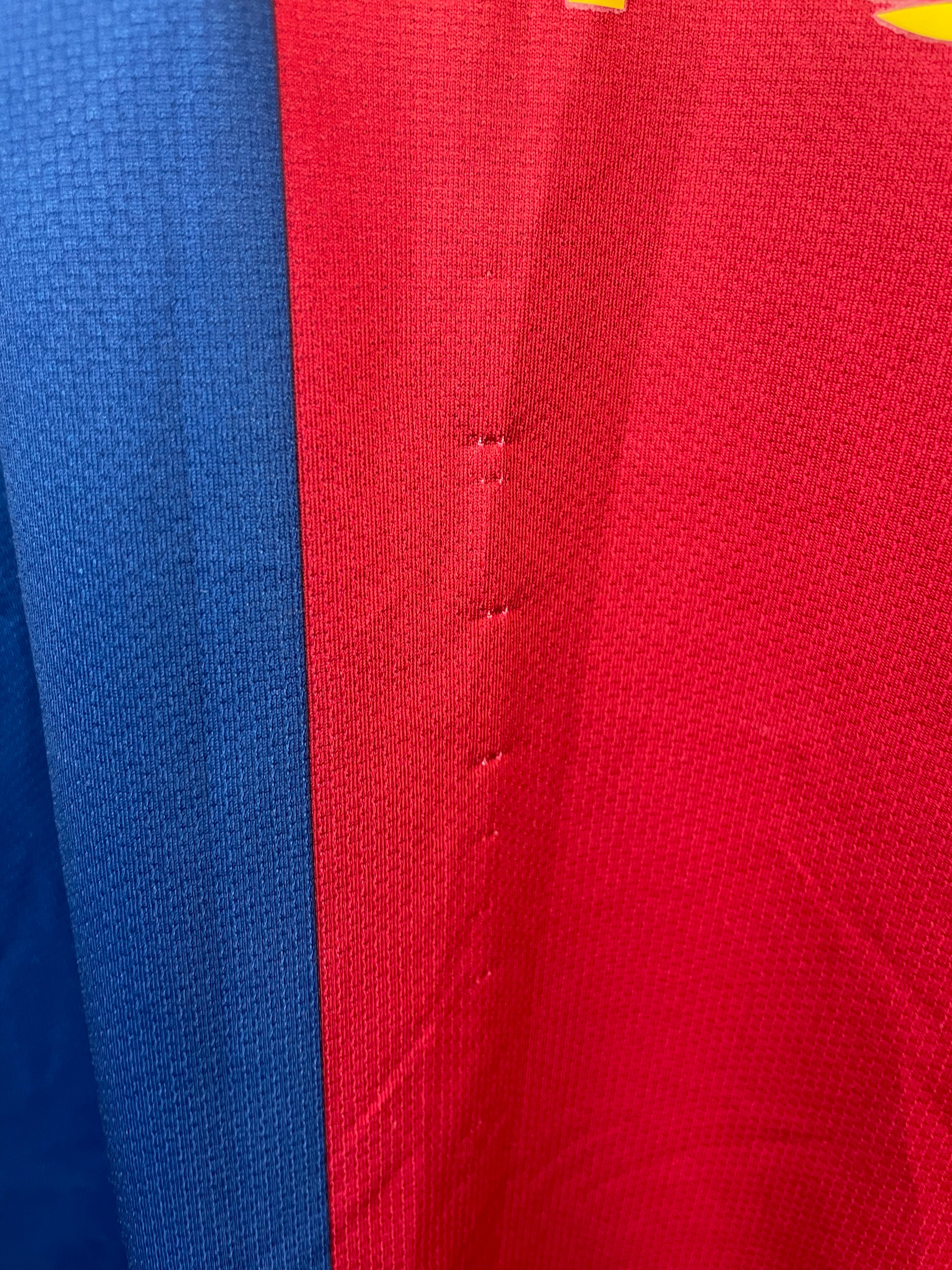 Lionel Messi Barcelona 08/09 langærmet hjemmebanetrøje - M