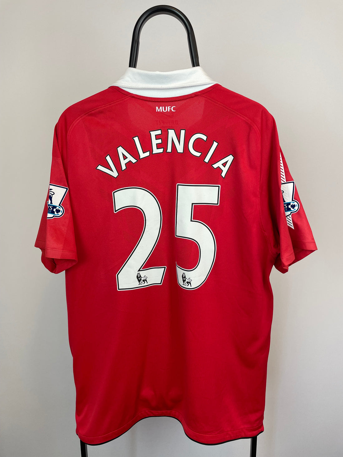 Antonio Valencia Manchester United 10/11 hjemmebanetrøje - L