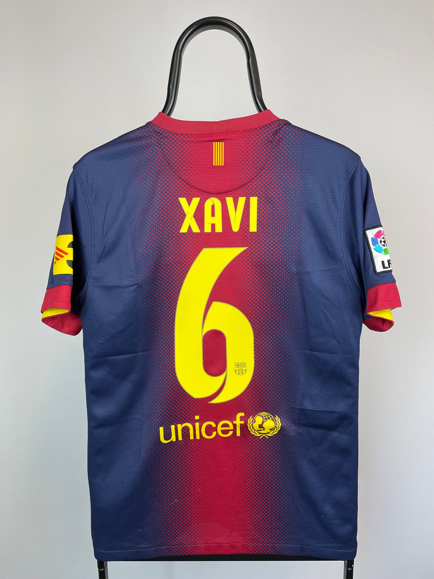 Xavi Barcelona 12/13 hjemmebanetrøje - S