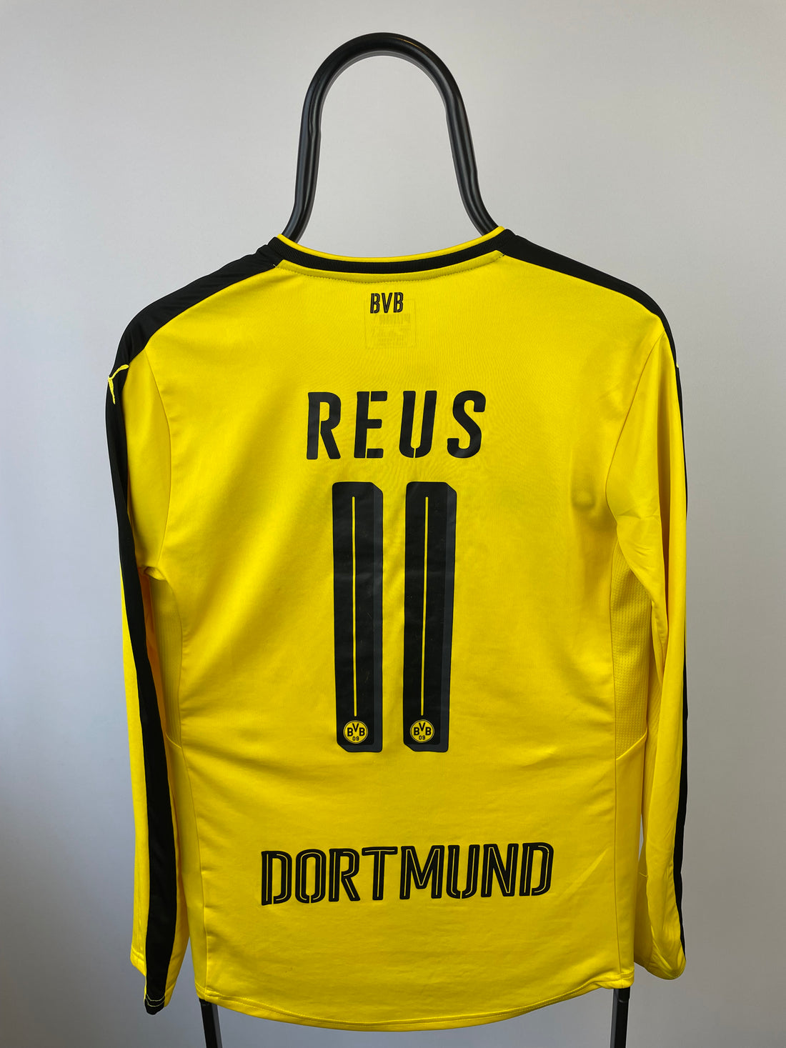 Marco Reus Dortmund 16/17 langærmet hjemmebanetrøje - S