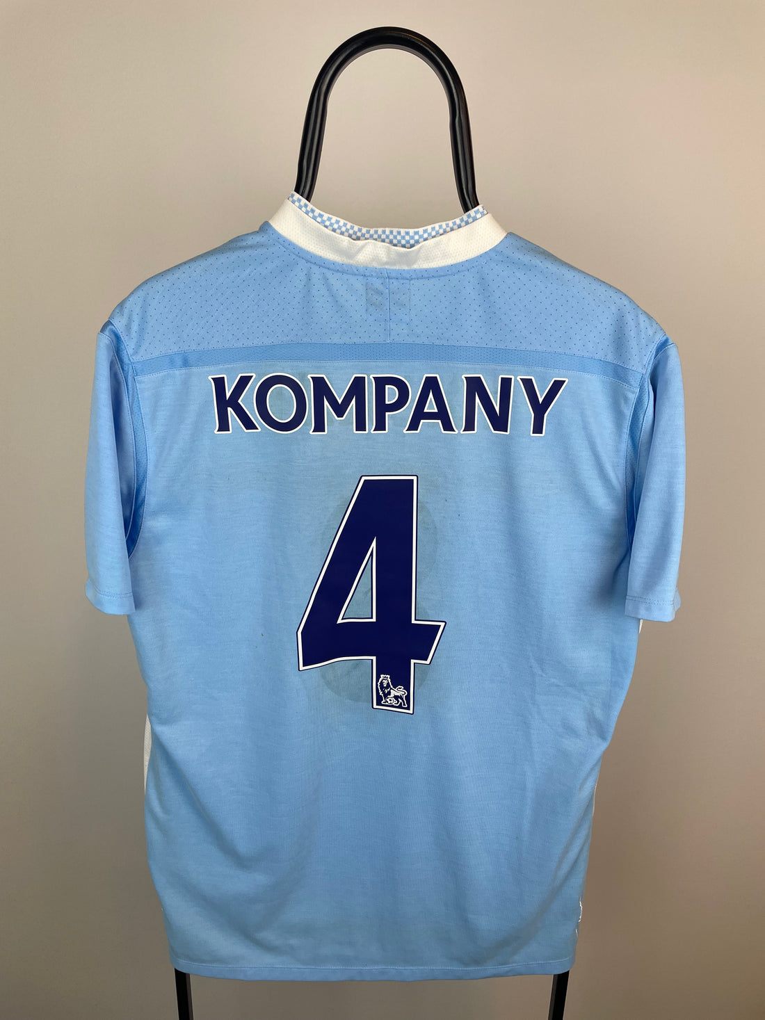Vincent Kompany Manchester City 11/12 hjemmebanetrøje - L