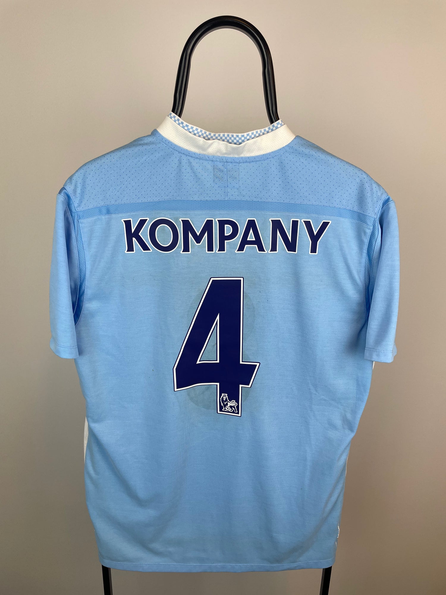 Vincent Kompany Manchester City 11/12 hjemmebanetrøje - L