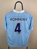 Vincent Kompany Manchester City 11/12 hjemmebanetrøje - L