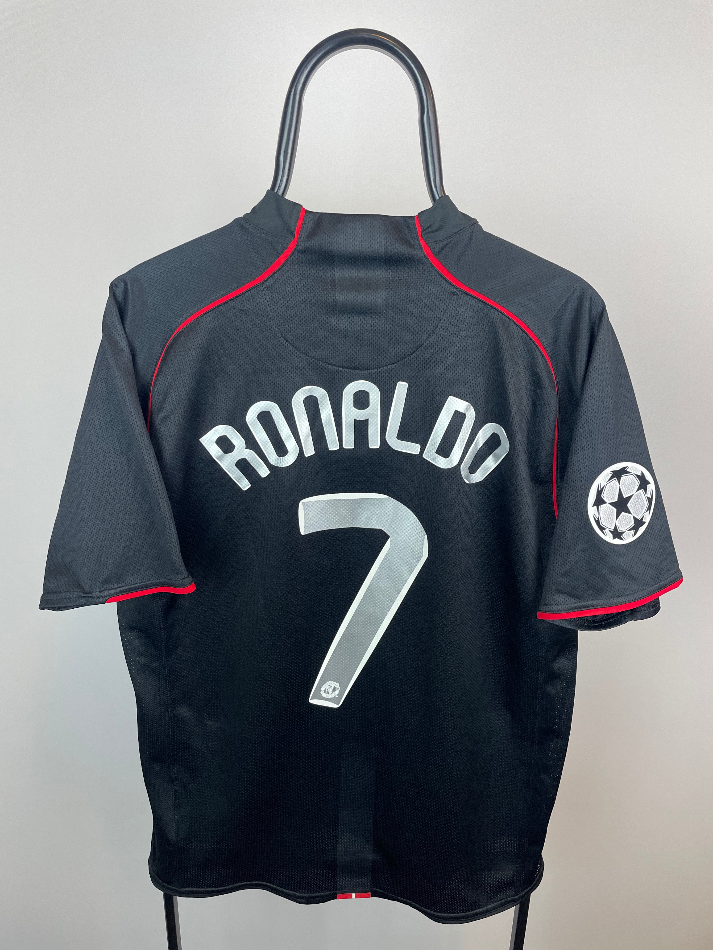 Cristiano Ronaldo Manchester United 07/08 udebanetrøje - L