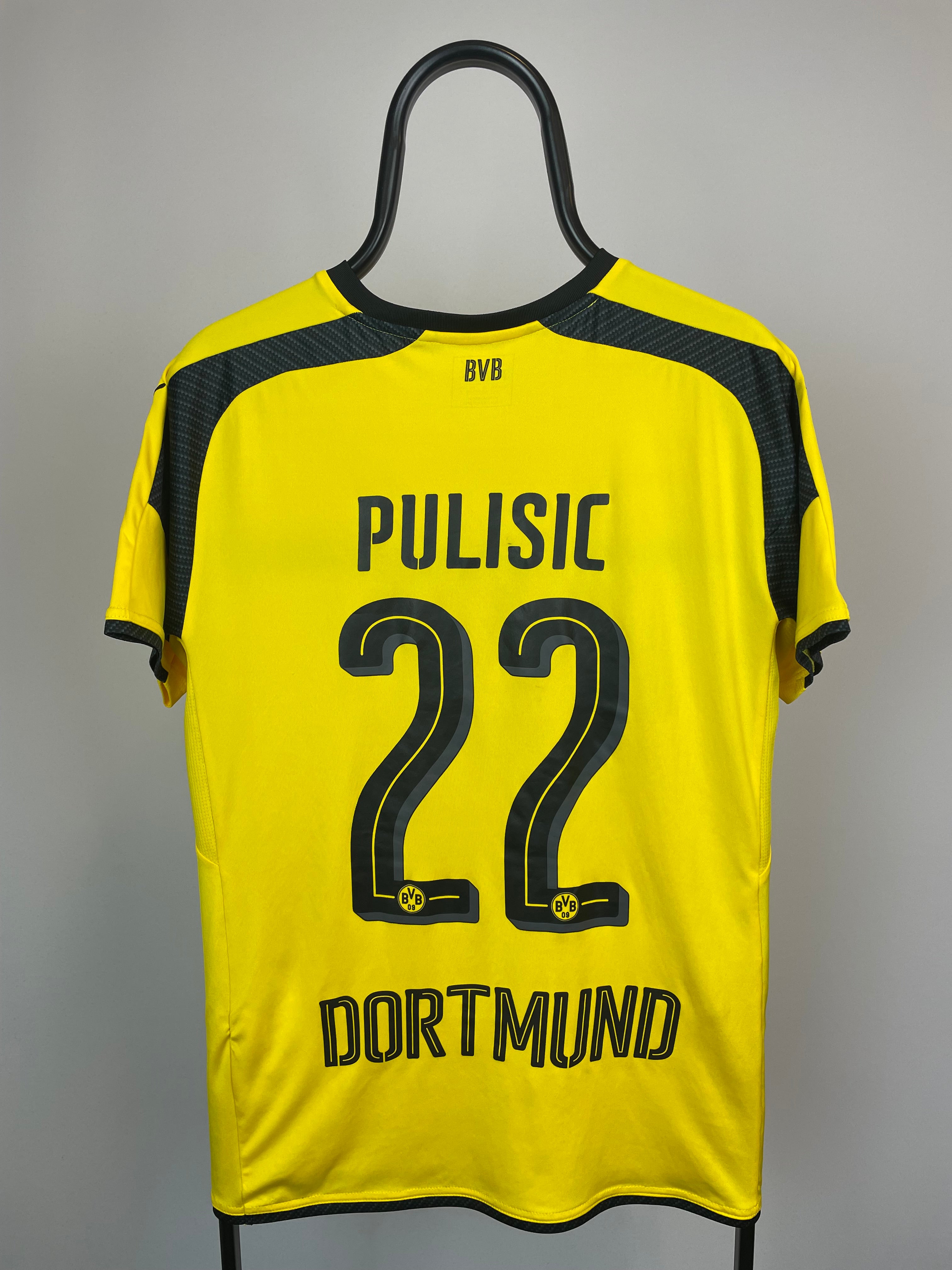 Christian Pulisic Dortmund 16/17 hjemmebanetrøje - M