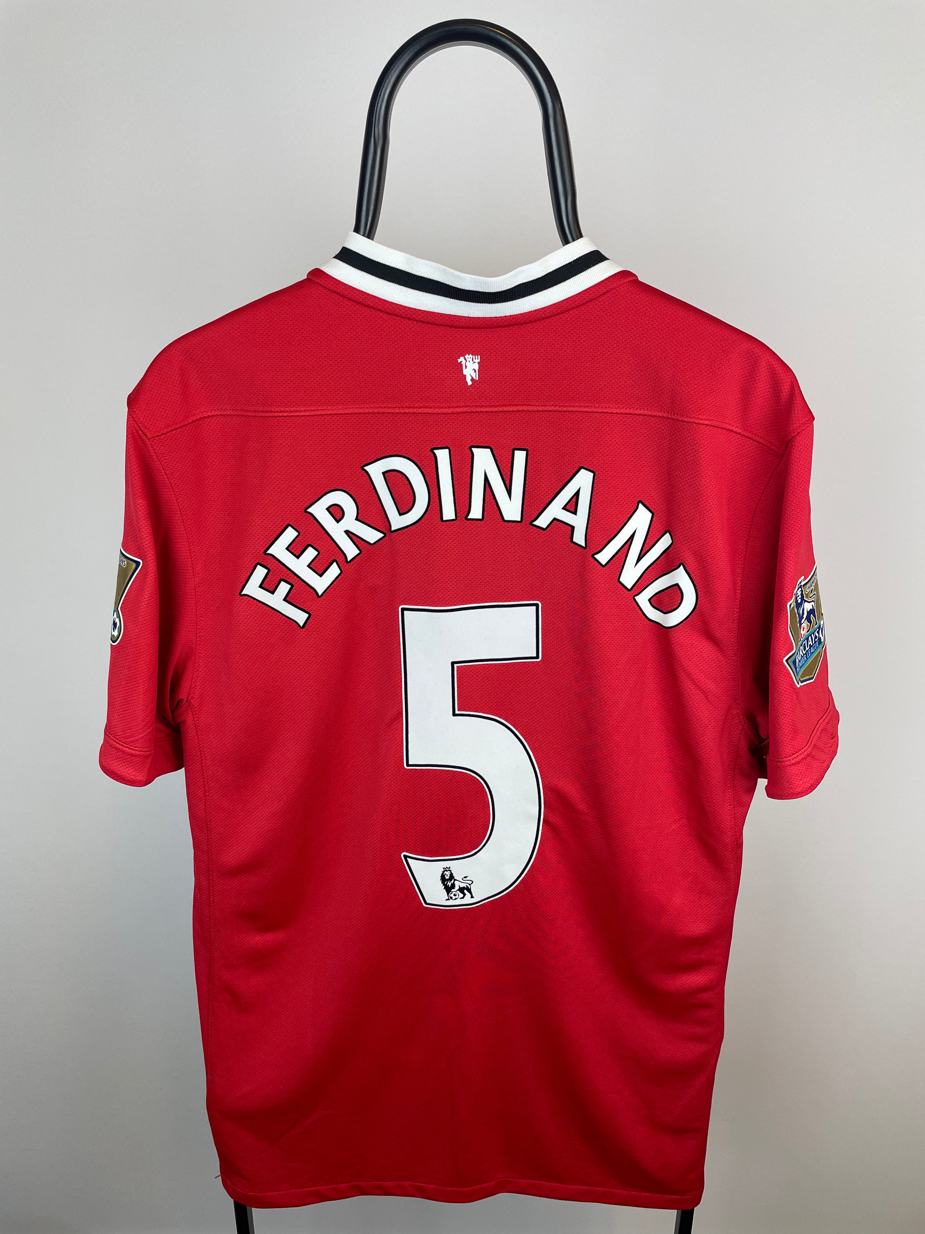 Rio Ferdinand Manchester United 11/12 hjemmebanetrøje - L