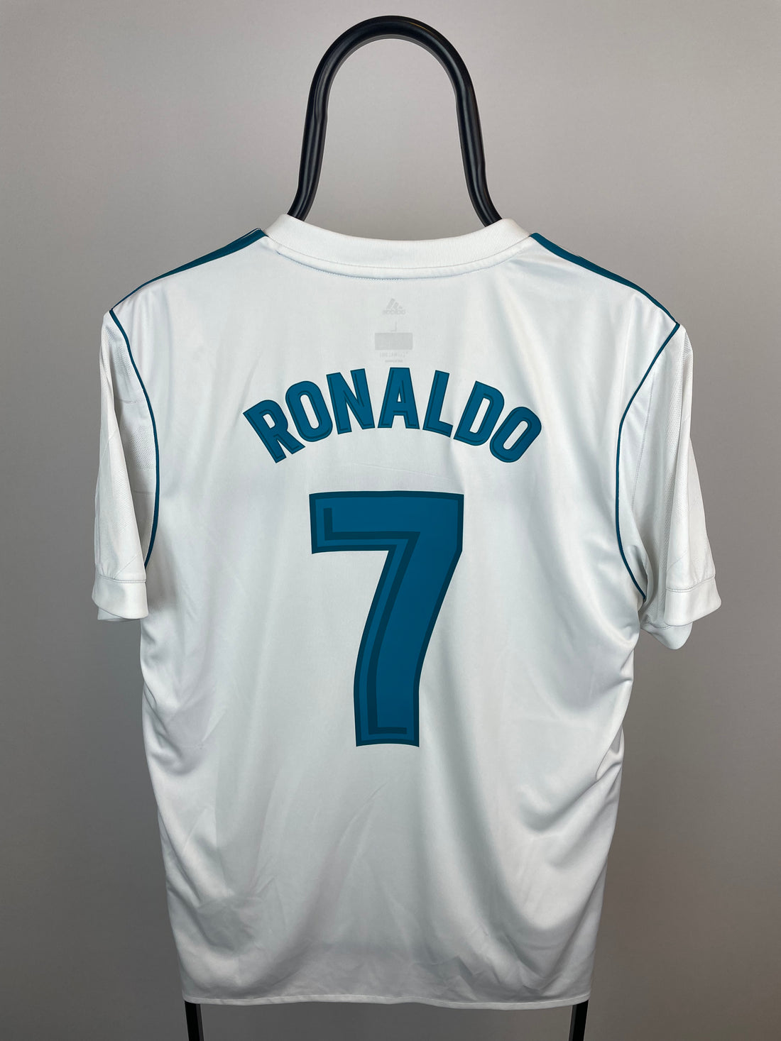 Cristiano Ronaldo Real Madrid 17/18 hjemmebanetrøje - L