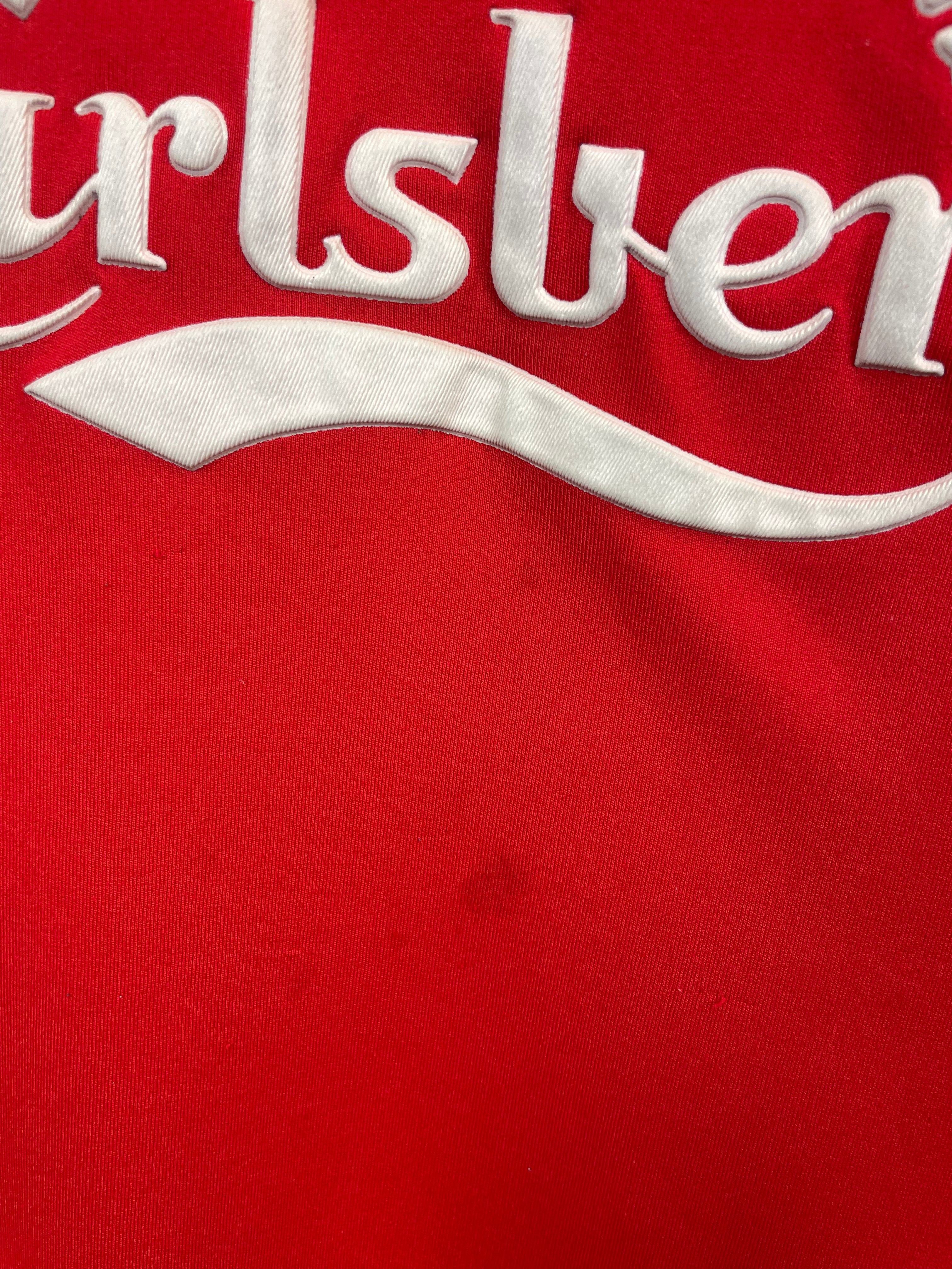 Steven Gerrard Liverpool 02/04 langærmet hjemmebanetrøje - XL