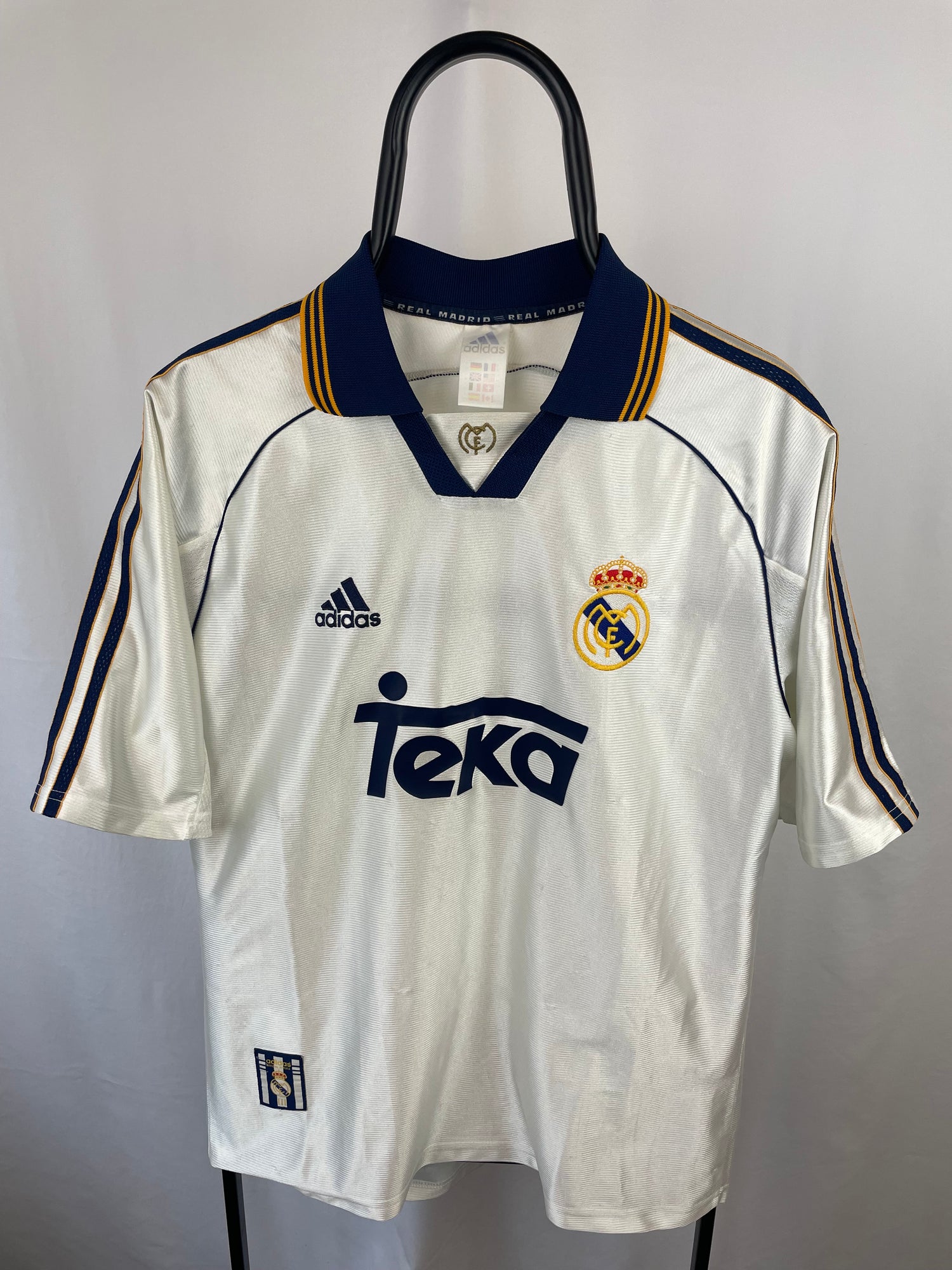 Guti Real Madrid 98/99 hjemmebanetrøje - M
