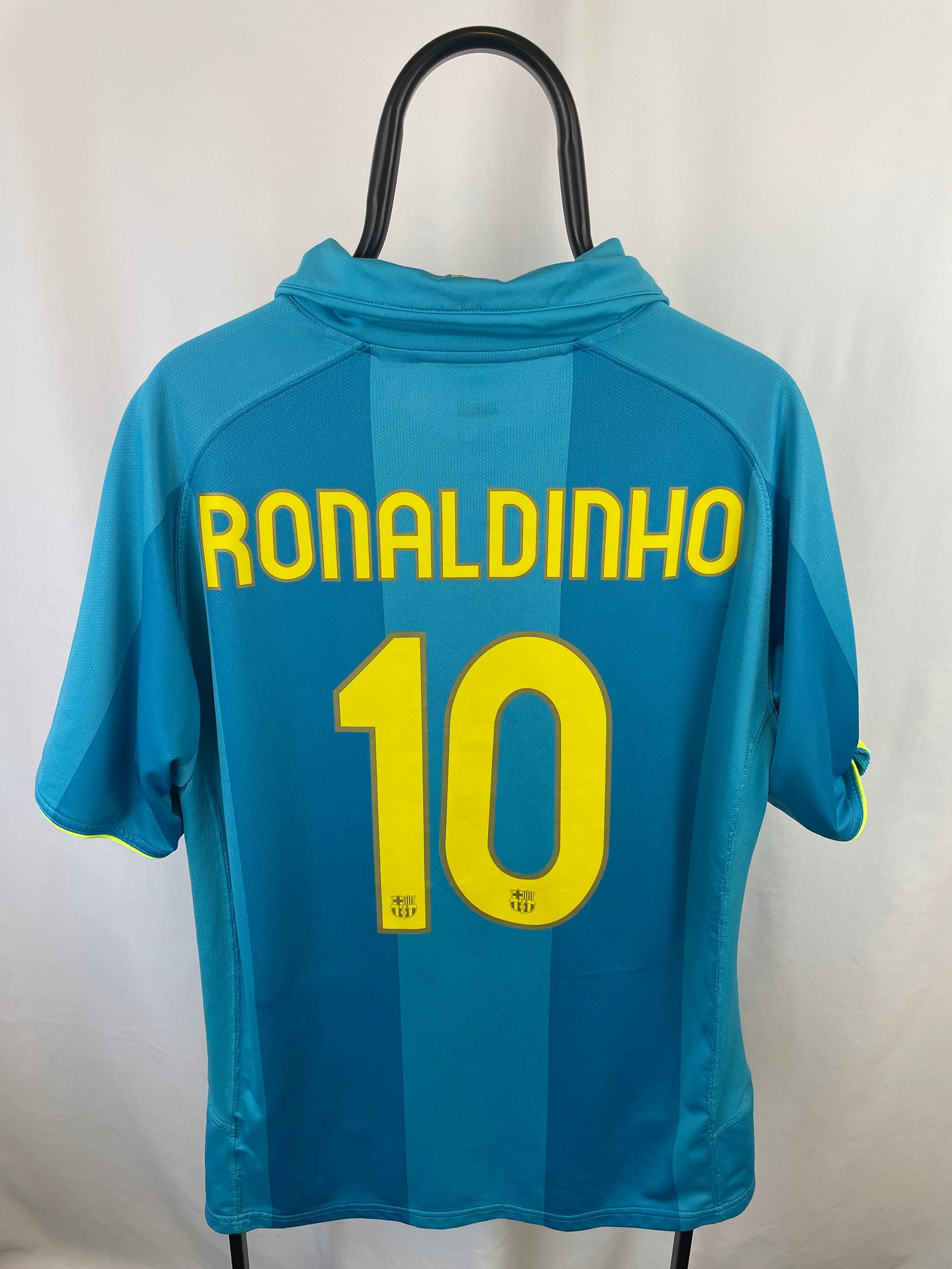 Ronaldinho Barcelona 07/08 udebanetrøje - XL