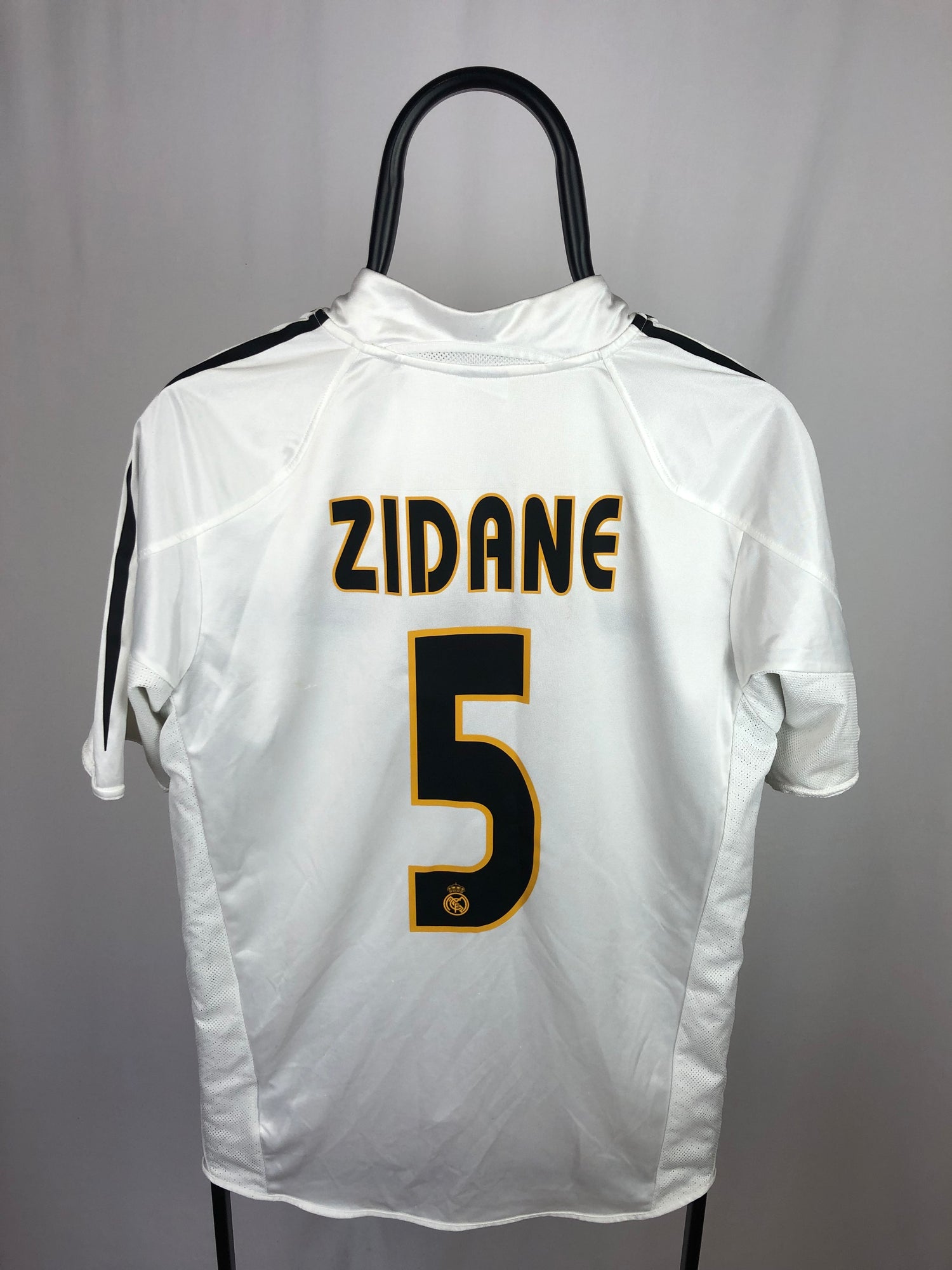 Zinedine Zidane Real Madrid 04/05 home shirt - M