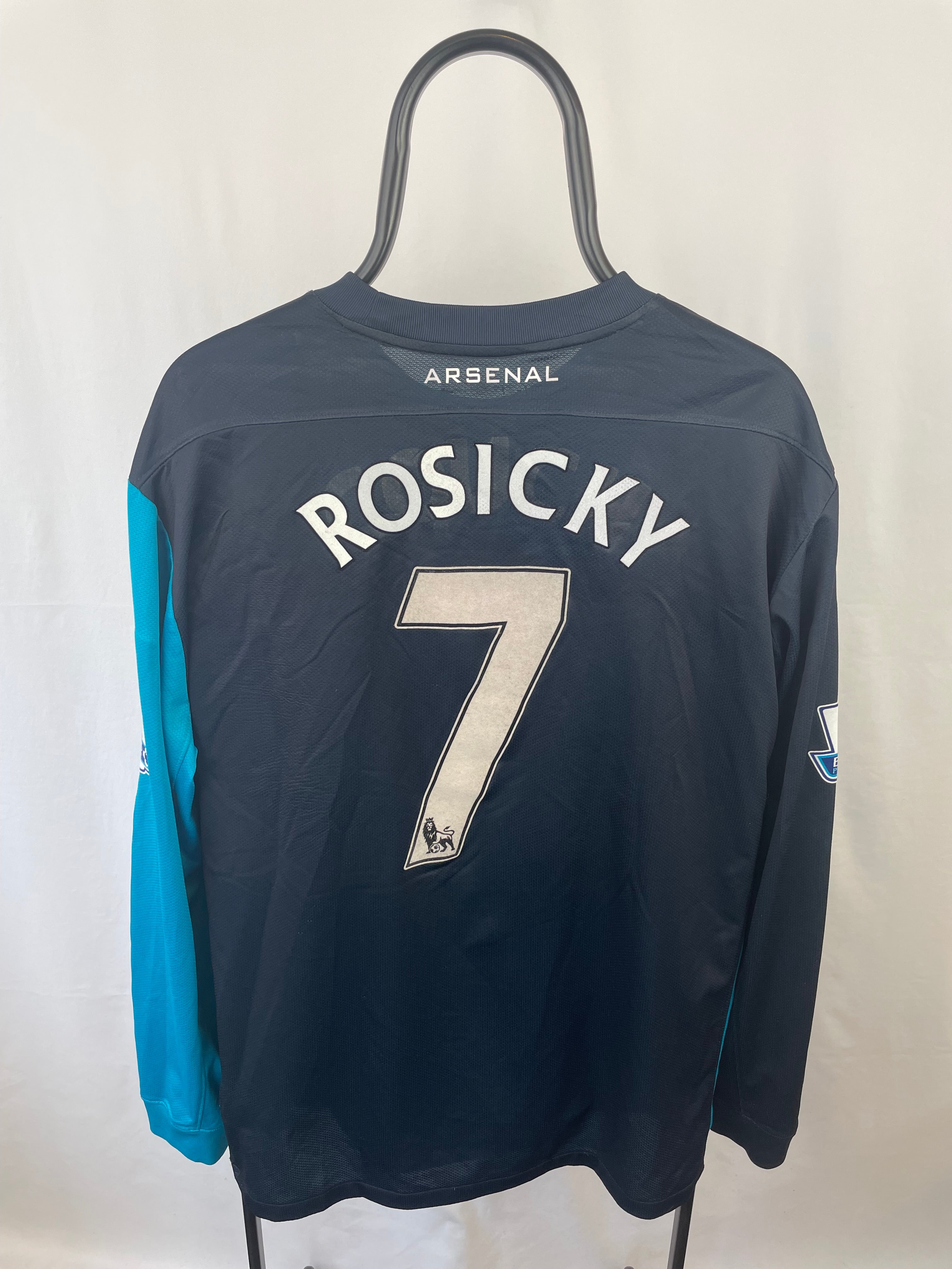 Rosicky Arsenal 11/12 langærmet udebanetrøje - XL
