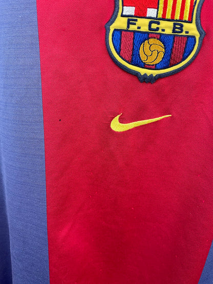 Pep Guardiola Barcelona 00/01 hjemmebanetrøje - L