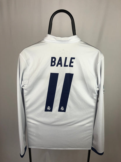 Gareth Bale Real Madrid 16/17 Long Sleeve Home Shirt - S
